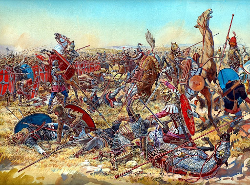 Los Partos Batalla de Nisibis Legio II Parthica contra los partos 217 d.C.